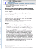 Cover page: Structure-activity relationship studies of benzothiazole-phenyl analogs as multi-target ligands to alleviate pain without affecting normal behavior