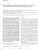 Cover page: Bifactor Modeling of the Positive and Negative Syndrome Scale: Generalized Psychosis Spans Schizoaffective, Bipolar, and Schizophrenia Diagnoses.