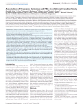 Cover page: Associations of Pregnancy Outcomes and PM2.5 in a National Canadian Study