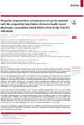 Cover page: Prognosis, characteristics, and provision of care for patients with the unspecified heart failure electronic health record phenotype: a population-based linked cohort study of 95262 individuals.