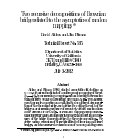 Cover page: Two Recursive Decompositions of Brownian Bridge Related to the Asymptotics of Random Mappings