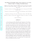 Cover page: Near-infrared variability study of the central 2.3&nbsp;arcmin × 2.3&nbsp;arcmin of the Galactic Centre – I. Catalogue of variable sources