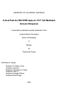 Cover page: A Dual Role for REV-ERBa in Th17 Cell Mediated Immune Response