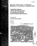 Cover page: Liquid Phase Epitaxial Growth and Characterization of Germanium Far Infrared Blocked Impurity Band Detectors