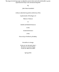 Cover page: The impact of a living wage on subjective social status and self-rated health: a quasi-experimental study in the Dominican Republic