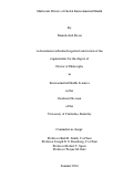 Cover page: Mutliscale Drivers of Global Environmental Health