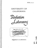 Cover page: Table of the Isotopes