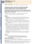 Cover page: Baseline body mass index does not significantly affect outcomes after pulmonary thromboendarterectomy.