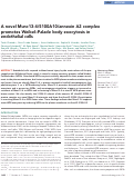 Cover page: A novel Munc13-4/S100A10/annexin A2 complex promotes Weibel-Palade body exocytosis in endothelial cells.