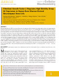 Cover page: Fibroblast Growth Factor 2 Regulates High Mobility Group A2 Expression in Human Bone Marrow-Derived Mesenchymal Stem Cells.