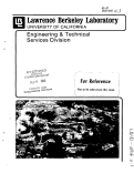 Cover page: A UNIVERSAL 10 x 20 INCH MEASURING MICROSCOPE FOR LBL METROLOGY