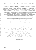 Cover page: Extraction of heavy-flavor transport coefficients in QCD matter