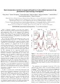 Cover page: Room temperature reaction of oxygen with gold: an in situ ambient-pressure X-ray photoelectron spectroscopy investigation