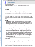 Cover page: A Continuum Poisson–Boltzmann Model for Membrane Channel Proteins