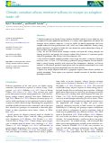 Cover page: Climatic variation allows montane willows to escape an adaptive trade‐off