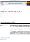 Cover page: Sociodemographic and patient reported outcomes by racial and ethnicity status among participants in a randomized controlled trial for methamphetamine use disorder.