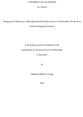 Cover page: Pedagogies of Wholeness: Cultivating Critical Healing Literacies with Students of Color in an Embodied English Classroom