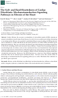 Cover page: The Soft- and Hard-Heartedness of Cardiac Fibroblasts: Mechanotransduction Signaling Pathways in Fibrosis of the Heart