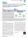 Cover page: Postsynthetic Modification: An Enabling Technology for the Advancement of Metal–Organic Frameworks