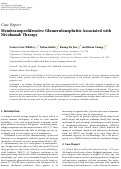 Cover page: Membranoproliferative Glomerulonephritis Associated with Nivolumab Therapy