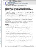 Cover page: 22q11.2 Deletion Status and Perioperative Outcomes for Tetralogy of Fallot with Pulmonary Atresia and Multiple Aortopulmonary Collateral Vessels