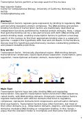 Cover page: Transcription factors perform a 2-step search of the nucleus