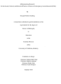 Cover page: (RE)presenting Research: On the Social, Cultural, and Historical Practice of Genre in Participatory Action Research (PAR)