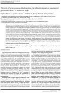 Cover page: The role of heterogeneous lithology in a glaciofluvial deposit on unsaturated preferential flow – a numerical study