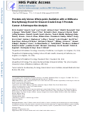 Cover page: Prostate-only Versus Whole-pelvis Radiation with or Without a Brachytherapy Boost for Gleason Grade Group 5 Prostate Cancer: A Retrospective Analysis