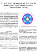 Cover page: A Novel Design for Improving the Control on the Stainless-Steel Vessel Welding Process for Superconducting Magnets