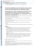 Cover page: Isovolemic hemodilution in chronic mountain sickness acutely worsens nocturnal oxygenation and sleep apnea severity