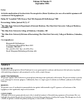 Cover page: Acitretin amelioration of Acrokeratosis Paraneoplastica (Bazex Syndrome) in cases of incurable squamous cell carcinoma of the hypopharynx