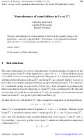 Cover page: Noncoherence of some lattices in Isom(<b>H</b><sup>n</sup>)