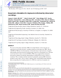 Cover page: Deep Brain Stimulation for Depression Informed by Intracranial Recordings.