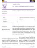 Cover page: The genetics of drought tolerance in conifers