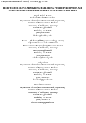 Cover page: Peer-To-Peer (P2P) Carsharing: Exploring Public Perception and Market Characteristics in the San Francisco Bay Area