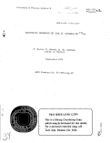 Cover page: MAGNETIC MOMENT OF THE 12- ISOMER OF 196Au