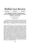 Cover page: 'Otro Mundo Es Posible': Tempering the Power of Immigration Law through Activism, Advocacy, and Action