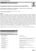 Cover page: Uteroplacental Ischemia Is Associated with Increased PAPP-A2