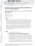 Cover page: Falling hard, but recovering resoundingly: Age differences in stressor reactivity and recovery.