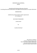 Cover page: Designing and Evaluating Alternative Channels: Visualizing Nonverbal Communication through AR and VR Systems for People with Autism