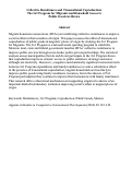 Cover page: Collective Remittances and Transnational Coproduction: The 3x1 Program for Migrants and Household Access to Public Goods in Mexico