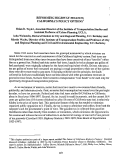 Cover page: Seven: Reforming Highway Finance: California's Policy Options