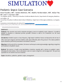 Cover page: Pediatric Sepsis Case Scenario