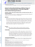 Cover page: Interest in Interventional Radiology at Different Stages of Training: Possible Implications for the New Integrated Interventional Radiology Residency