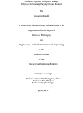 Cover page: Stochastic Dynamic Analysis of Bridges Subjected to Spatially Varying Ground Motions