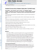 Cover page: Vertebral Fracture Risk in Diabetic Elderly Men: The MrOS Study