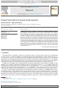 Cover page: Channel noise effects on neural synchronization