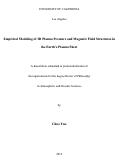 Cover page: Empirical Modeling of 3D Plasma Pressure and Magnetic Field Structures in the Earth’s Plasma Sheet