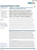 Cover page: Abundances of Uranium and Thorium Elements in Earth Estimated by Geoneutrino Spectroscopy